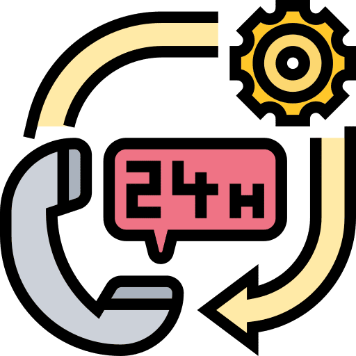 Map view with technician locations and job type matching logic